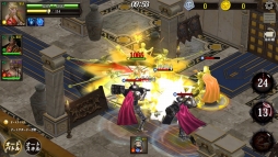 画像ギャラリー No.002のサムネイル画像 / 「LINE 英雄乱舞」,時間経過だけで英雄の育成やアイテム集めができる新機能を実装