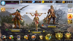 画像ギャラリー No.006のサムネイル画像 / 「LINE 英雄乱舞」,時間経過だけで英雄の育成やアイテム集めができる新機能を実装