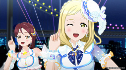 画像ギャラリー No.004のサムネイル画像 / 「スクフェスAC」,稼働後初のバージョンアップで,Aqoursとμ'sのオリジナル新衣装が追加