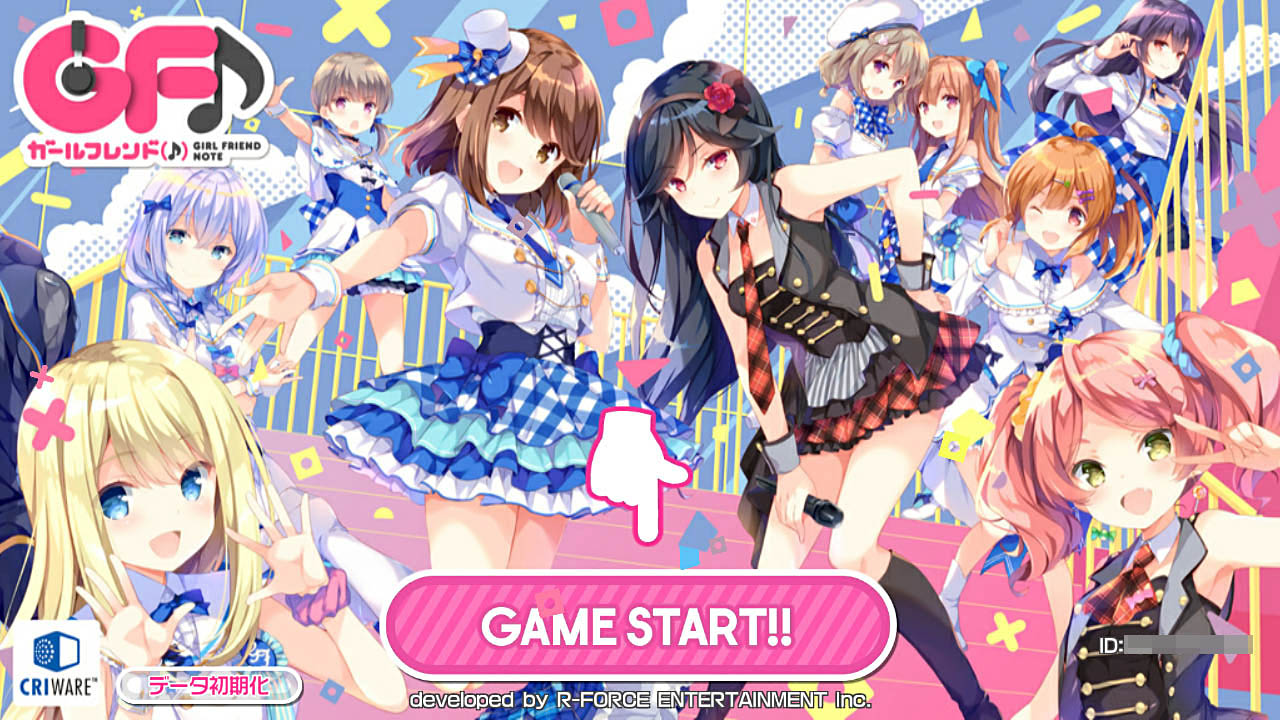 画像集 001 Ios版サービス再開 Android版 ガールフレンド のサービスが本日再開 ゲーム内アイテム ラックストーン 2500個配布など補填内容も判明 4gamer Net