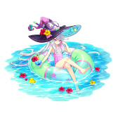 画像ギャラリー No.005のサムネイル画像 / 「蒼空のリベラシオン」,ルティアとフェンテが水着姿になって登場