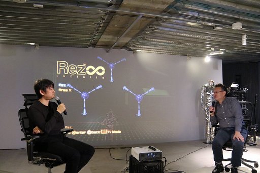 画像集#001のサムネイル/「Rez Infinite」の「The Game Awards 2016 Best VR Game」受賞を記念し，水口哲也氏とSIE 吉田修平氏が対談。二人が語るVRの可能性とは
