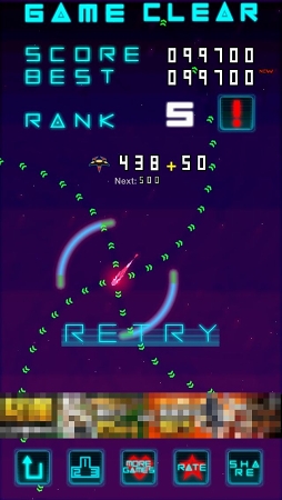 画像ギャラリー No.010のサムネイル画像 / メインウェポンが頼りにならない機体で3分間を生き残れるか。STG「ガンライヴズ・シューティング」を紹介する「（ほぼ）日刊スマホゲーム通信」第1006回