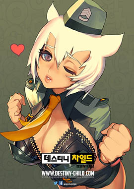 画像ギャラリー No.001のサムネイル画像 / オープニングテーマは平田志穂子さんが歌うESTi氏の新曲。新作スマホアプリ「DESTINY CHILD」のプロモーションムービーが公開