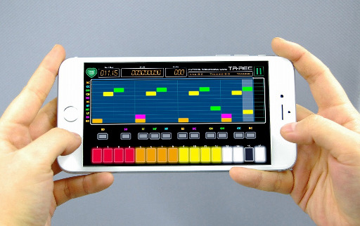 ローランド初の音楽ゲーム「TR-REC GAME」iOS版 / Android版の配信が