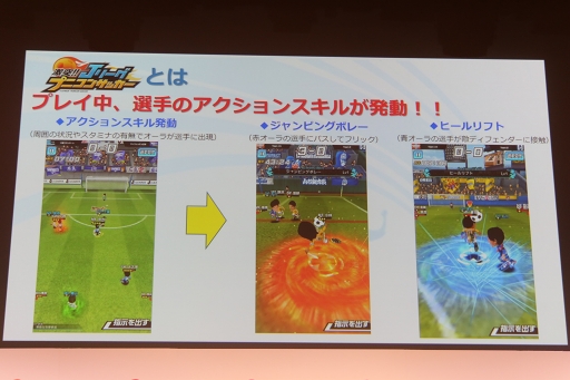 ぷにコン 搭載のスマホ向け新作 激突 Jリーグ プニコンサッカー 発表会の模様をレポート 中村憲剛選手や名波 浩監督も登壇