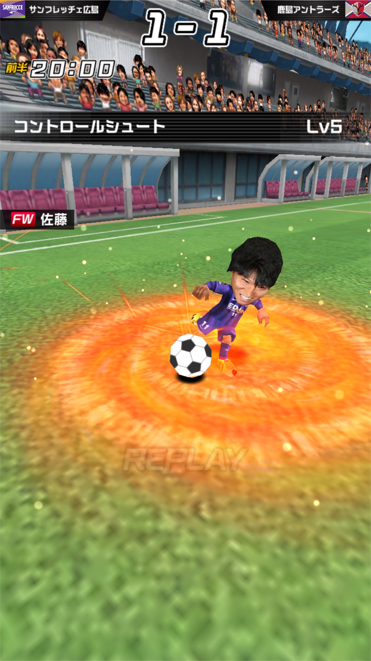 画像集 002 プレイヤーのテクニック次第で ジャイキリ も アクション性の高いスマホ向けサッカーゲーム 激突 Jリーグ プニコンサッカー のインプレッションを紹介 画像集 002 プレイヤーのテクニック次第で ジャイキリ も アクション性の高いスマホ向けサッカーゲーム 激突 Jリーグ プニコンサッカー のインプレッションを紹介