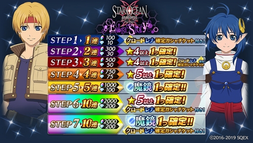 画像ギャラリー No.008のサムネイル画像 / 「テイルズ オブ ザ レイズ」×「スターオーシャン:アナムネシス」コラボがスタート