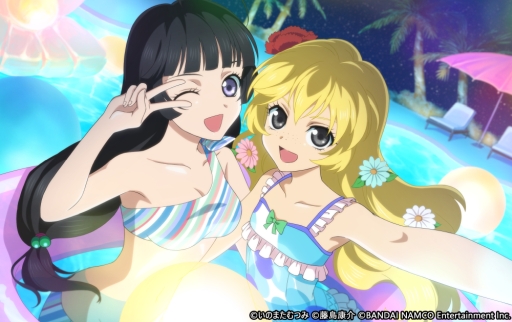 画像ギャラリー No.007のサムネイル画像 / 「テイルズ オブ ザ レイズ」で新イベント“絢爛ナイトプールは危険な香り!? 〜イネス社長の華麗なる計略〜”が開催