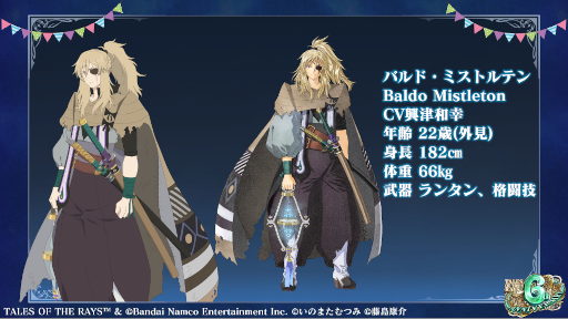 画像ギャラリー No.006のサムネイル画像 / 「テイルズ オブ ザ レイズ」新モード“リコレクション”の新情報を発表。オープニングアニメや新キャラ6名などを公開