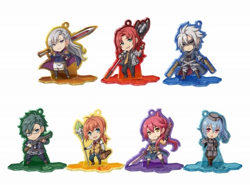 画像ギャラリー No.001のサムネイル画像 / 「英雄伝説 閃の軌跡III」のキャラクターがアクリルキーホルダーで登場。予約受付を開始