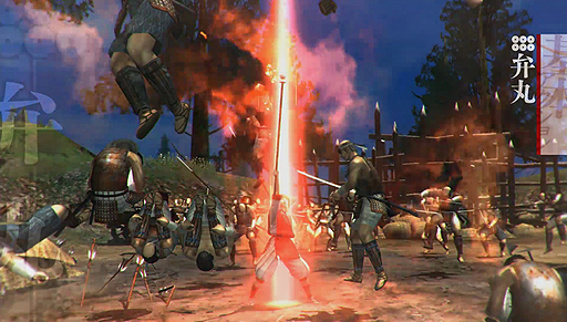 画像ギャラリー No.003のサムネイル画像 / 「戦国BASARA 真田幸村伝」,真田幸村と伊達政宗の幼少の姿となる「弁丸」「梵天丸」のプレイ映像が公開に