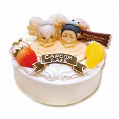 画像ギャラリー No.004のサムネイル画像 / 「湯けむり戦国BASARA」,カプコンカフェ イオンレイクタウン店限定でクリスマスケーキが発売