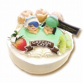 画像ギャラリー No.005のサムネイル画像 / 「湯けむり戦国BASARA」,カプコンカフェ イオンレイクタウン店限定でクリスマスケーキが発売