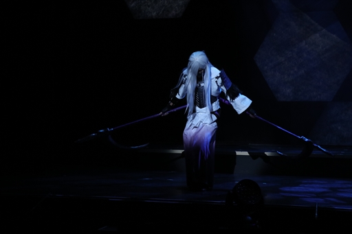 画像ギャラリー No.008のサムネイル画像 / 舞台「“斬劇『戦国BASARA』蒼紅乱世”『紅』未来への誇り」のゲネプロをレポート。真田幸村を筆頭とする織田残党の若き武将達が豊臣・毛利に挑む