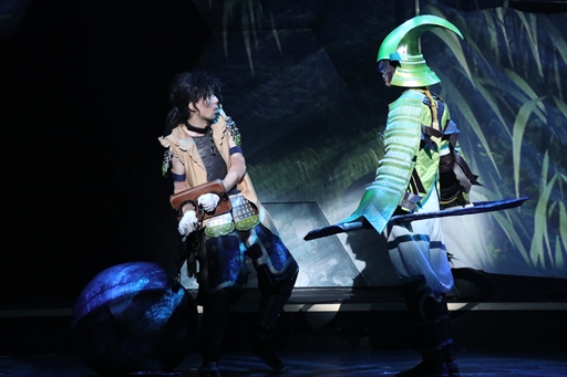 画像ギャラリー No.009のサムネイル画像 / 舞台「“斬劇『戦国BASARA』蒼紅乱世”『紅』未来への誇り」のゲネプロをレポート。真田幸村を筆頭とする織田残党の若き武将達が豊臣・毛利に挑む