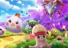 画像ギャラリー No.008のサムネイル画像 / 食べ物のキャラをくっつけて消すパズル「くっつきパズル ピコ」事前登録受付を開始