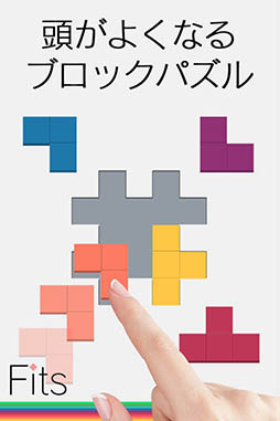 頭が良くなるブロックパズル Fits