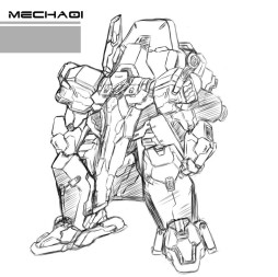 画像ギャラリー No.001のサムネイル画像 / 「ACE STRIKERS」クラウドファンディングの達成率が50%に。メカデザイン画などが公開