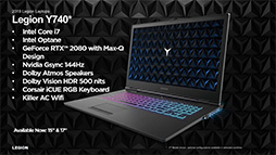 ꡼ No.012 | 2019ǯΡLegionפRTX 20꡼ܤǥѥåסLenovo2019ǯǥ뿷ʤeݡĥ٥ȤǾҲ