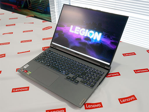 Lenovo，RTX 3070＆Ryzen 7 5800H搭載の16インチゲームノートPC 