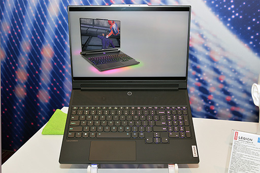 画像ギャラリー No.001のサムネイル画像 / 液冷クーラー内蔵の16インチ級ゲームノートPC「Legion 9i」をLenovoが発表