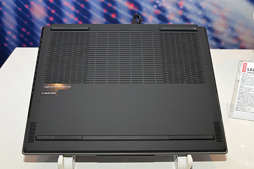 画像ギャラリー No.004のサムネイル画像 / 液冷クーラー内蔵の16インチ級ゲームノートPC「Legion 9i」をLenovoが発表