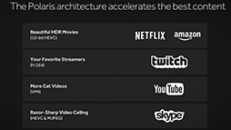 画像ギャラリー No.019のサムネイル画像 / 西川善司の3DGE:「Polaris」世代のRadeonは何が新しいのか(2)HDMI 2.0bにDP 1.4,H.265。機能面は競合と似たものに