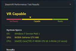 画像ギャラリー No.005のサムネイル画像 / Valve,「SteamVR」向けのVRベンチマークを無償公開