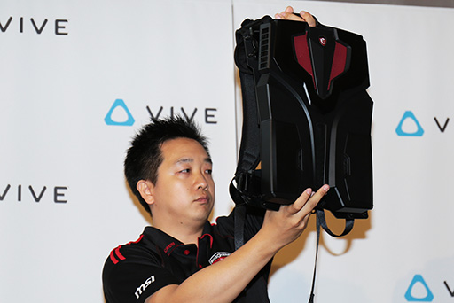 ꡼ No.003 | HTCTGS 2016νŸƤ餫ˡMSIΥХåѥåPCVR OneפϪ줿ݡ