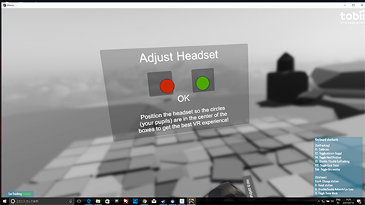 画像ギャラリー No.004のサムネイル画像 / 視線追跡技術はVR HMDをどう変えるか? 視線追跡搭載VR HMD「Tobii VR4」を体験してみた