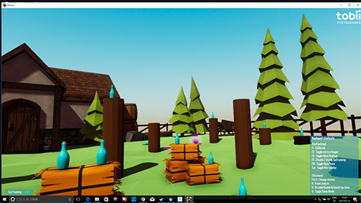 画像ギャラリー No.008のサムネイル画像 / 視線追跡技術はVR HMDをどう変えるか? 視線追跡搭載VR HMD「Tobii VR4」を体験してみた
