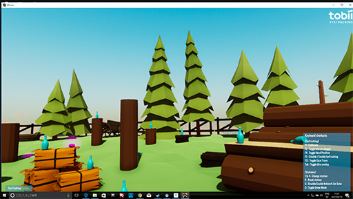 画像ギャラリー No.009のサムネイル画像 / 視線追跡技術はVR HMDをどう変えるか? 視線追跡搭載VR HMD「Tobii VR4」を体験してみた