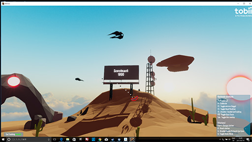 画像ギャラリー No.016のサムネイル画像 / 視線追跡技術はVR HMDをどう変えるか? 視線追跡搭載VR HMD「Tobii VR4」を体験してみた