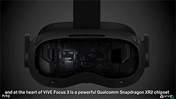 画像集#010のサムネイル/HTC，5K解像度になった新型VR HMD「VIVE Pro 2」と「VIVE Focus 3」を6月下旬に発売