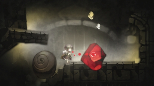 画像ギャラリー No.003のサムネイル画像 / 「ロゼと黄昏の古城」プレイレポート。茨を背負う少女と,うずまき模様の巨人の可愛くて残酷な物語を楽しもう