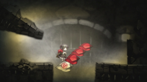 画像ギャラリー No.006のサムネイル画像 / 「ロゼと黄昏の古城」プレイレポート。茨を背負う少女と,うずまき模様の巨人の可愛くて残酷な物語を楽しもう