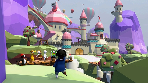 PC版「Human Fall Flat」，新レベル“キャンディランド”を追加