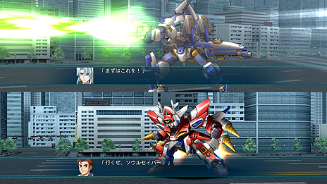 画像ギャラリー No.009のサムネイル画像 / 「スーパーロボット大戦OG ムーン・デュエラーズ」,2機1組のユニットで運用できる「ツインバトルシステム」と,武器のカスタマイズ要素が公開