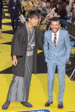 画像ギャラリー No.013のサムネイル画像 / ピカチュウのイエローが新宿を埋め尽くした,映画「名探偵ピカチュウ」ワールドプレミアレポート。渡辺 謙さんら豪華キャスト陣も集結