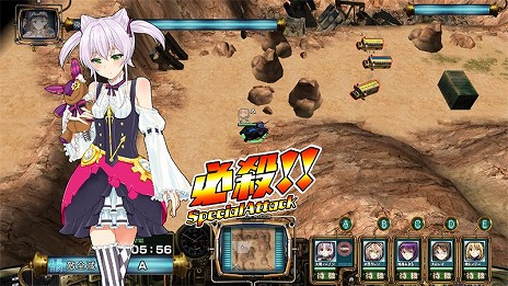 ドリル兵器＆美少女の基本プレイ無料RTS「弩龍戦機（ドリルセンキ）」が2016年春にDMMオンラインゲームでサービス開始