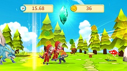 画像ギャラリー No.003のサムネイル画像 / インフレ具合がクセになる。スマホ向けアクションゲーム「30秒ヒーロー」を紹介する「（ほぼ）日刊スマホゲーム通信」第1042回