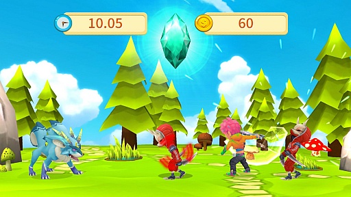 画像ギャラリー No.006のサムネイル画像 / インフレ具合がクセになる。スマホ向けアクションゲーム「30秒ヒーロー」を紹介する「（ほぼ）日刊スマホゲーム通信」第1042回