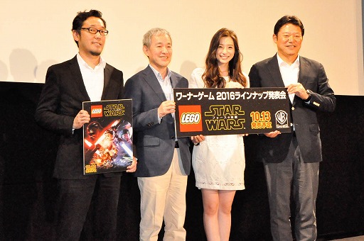 画像ギャラリー No.016のサムネイル画像 / 足立梨花さんが登場し,「LEGO スター・ウォーズ/フォースの覚醒」の実機プレイも公開。ワーナー・ブラザース ホームエンターテイメント発表会レポート