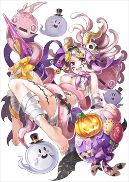 画像ギャラリー No.007のサムネイル画像 / 「ワールドクロスサーガ」,「ハロウィンノ英雄召喚」を開催。ハロウィン衣装ユニットが期間限定で登場