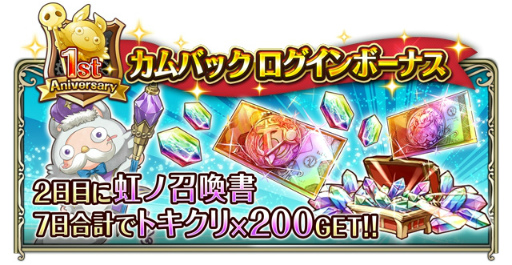 画像ギャラリー No.018のサムネイル画像 / 「ワールドクロスサーガ」にて1周年キャンペーン第2弾が本日開催