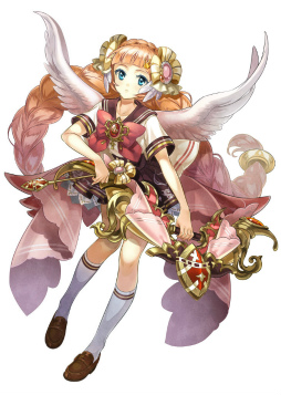 画像ギャラリー No.003のサムネイル画像 / 「ワクサガ」,安倍晴明&エルルーンが制服姿に。GWキャンペーンを実施