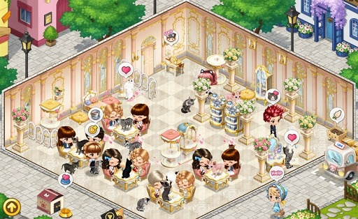 画像ギャラリー No.002のサムネイル画像 / 「マイにゃんカフェ」,新たなテーマインテリア“ロココ”が登場