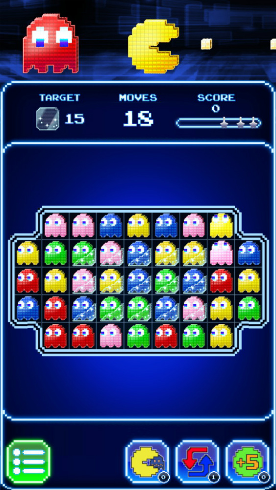 画像集 003 パックマンパズルツアー ドット絵のデザインにリニューアル
