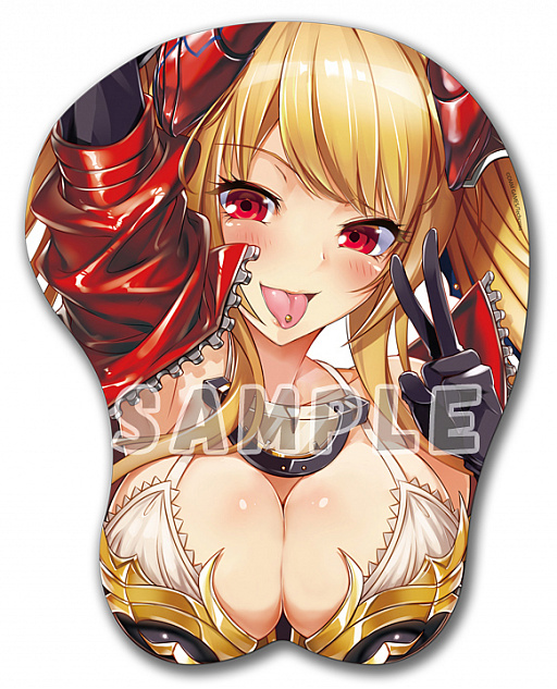 画像ギャラリー No.001のサムネイル画像 / 「神姫PROJECT」,人気投票第2位のサタンの“等身大立体マウスパッド”が登場